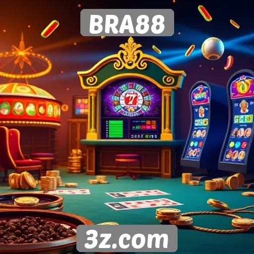 Tipos de jogos de cassino disponíveis no BRA88