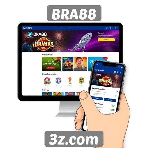 Acessibilidade do site BRA88 em dispositivos móveis